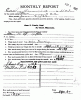 Carl John Alfred Hammerberg. Case No. 5148. Monthly Parole Report. November 20, 1922. --Gov't  Record(s)--Monthly Parole Report (gif)